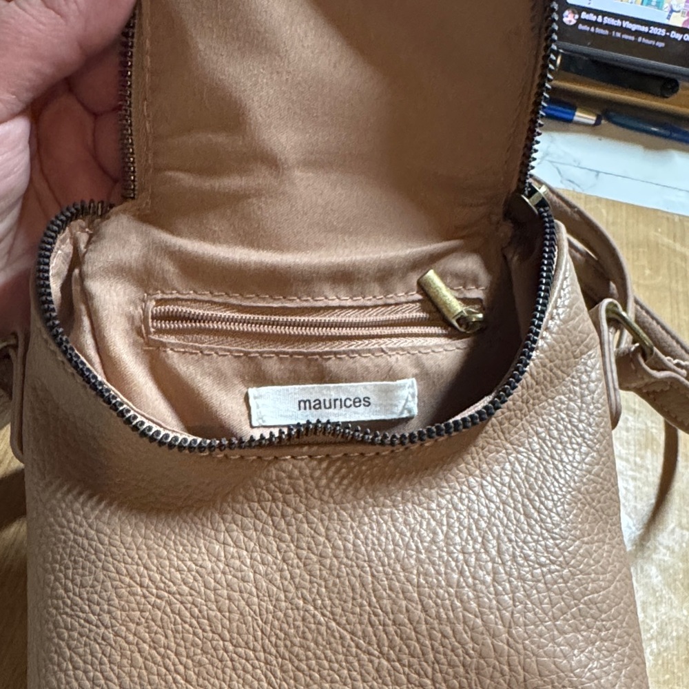 Maurices Beige Crossbody Bag - Picture 3 of 5